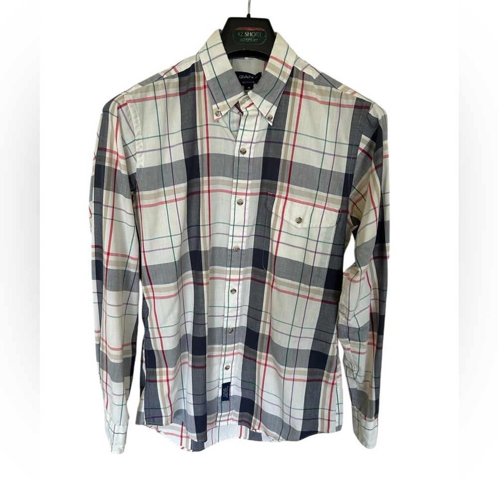 Gant Hugger Plaid Shirt Size M